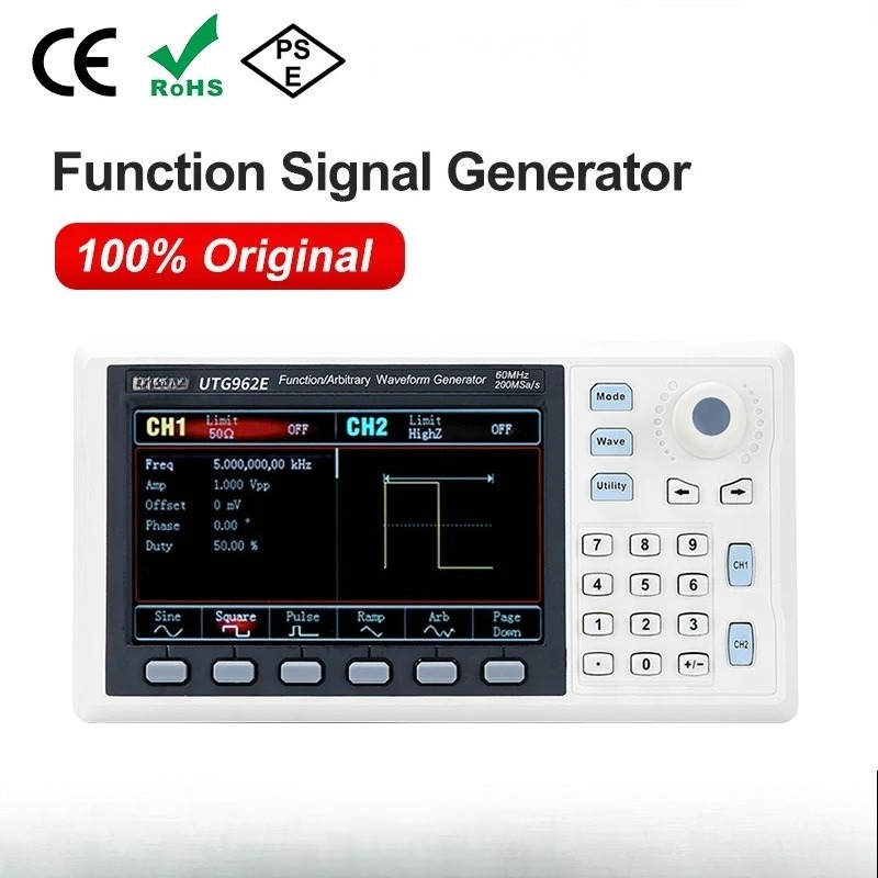 Function Arbitrary Waveform Generator - Функциональный генератор сигналов UTG932E UTG962E 30МГц