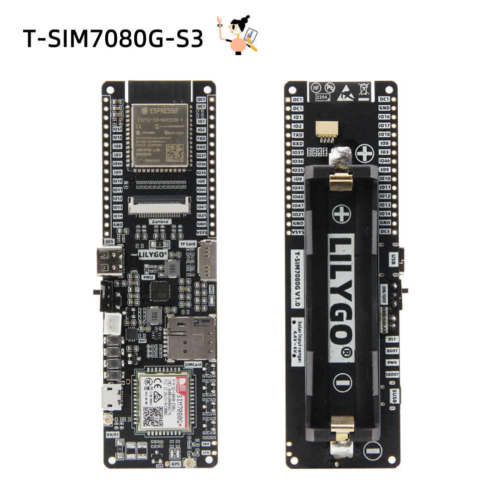 Esp32 S3 Development Board Lot - LILYGO® T-SIM7080-S3 Детская макетная плата Cat-M