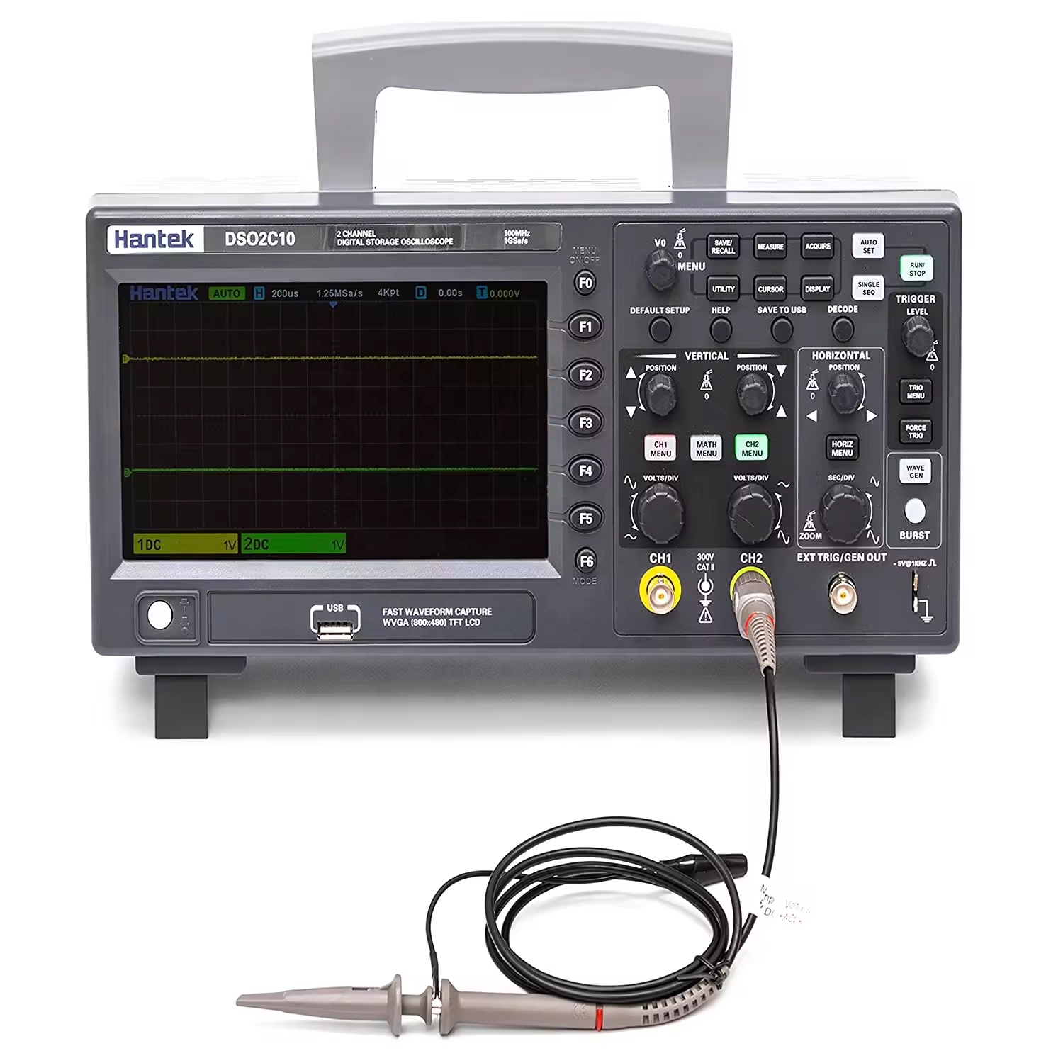 Digital Storage Oscilloscope 100Mhz - DSO2C10 DSO2C15 DSO2C10 2-канальный цифровой запоминающий