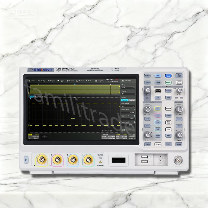 Digital Storage Oscilloscope 100Mhz - Цифровой запоминающий осциллограф SIGLENT SDS2104X PLUS,