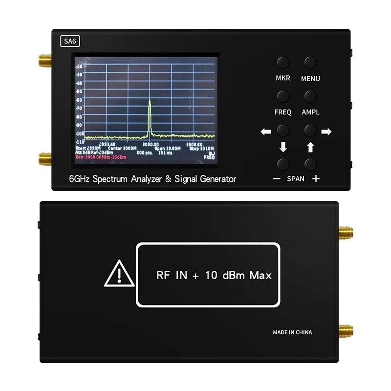 Signal Generator Spectrum Analyzer - Ручной анализатор спектра SA6, 6 ГГц,