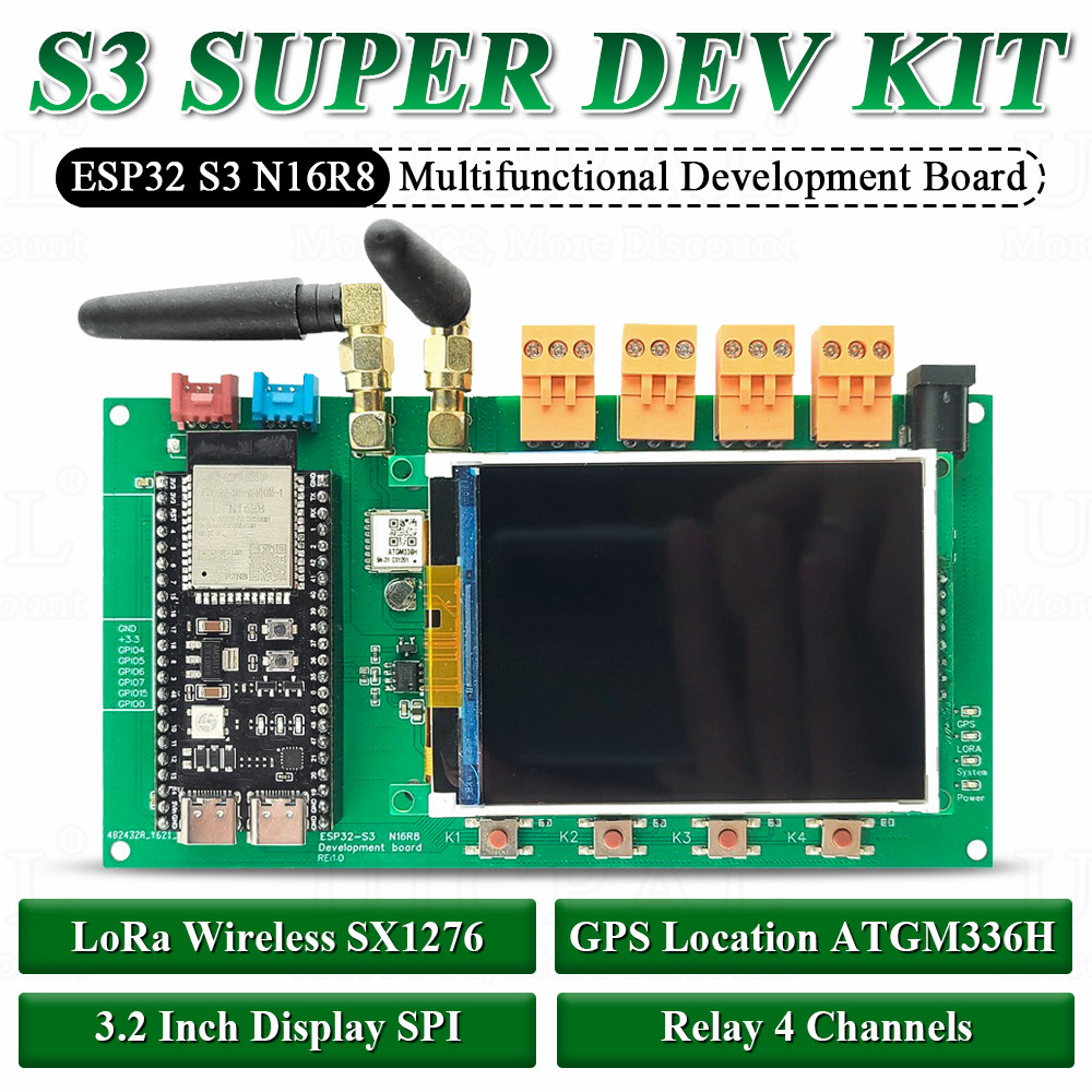 Esp32 S3 Development Board Lot - Комплект макетной платы ESP32 S3 с