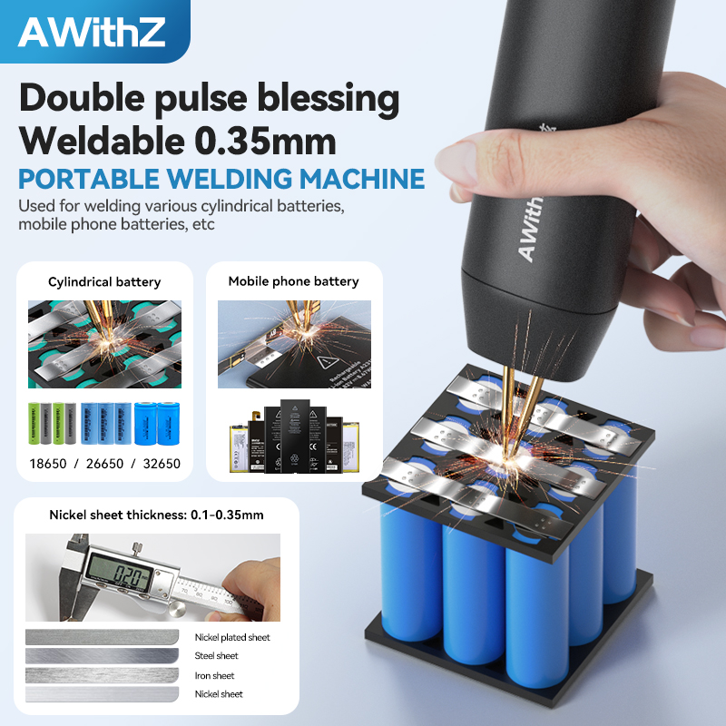 Spot Welder 18650 Battery Pack - Портативный аккумулятор Awithz, аппарат для точечной