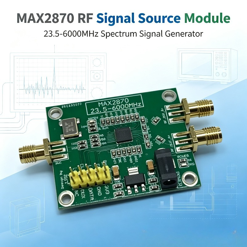 Signal Generator Spectrum Analyzer - Модуль радиочастотного генератора сигналов MAX2870, 23,5–6000