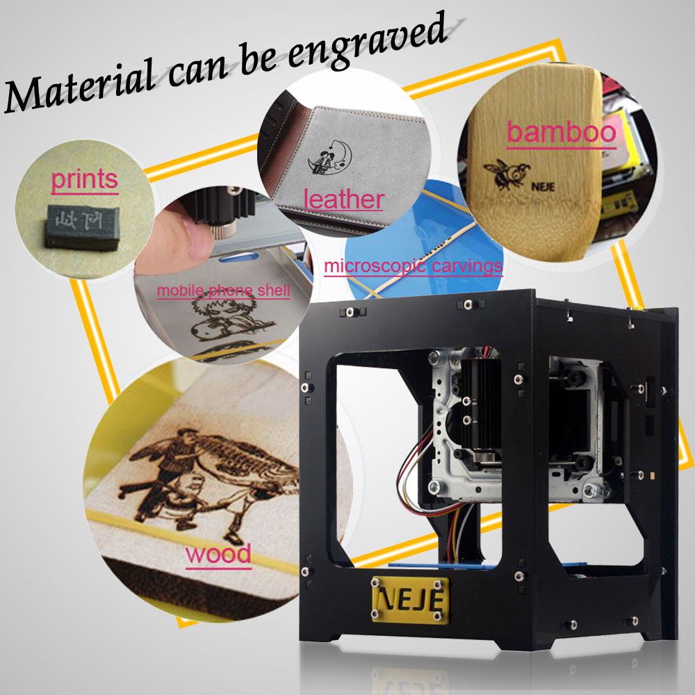 Mini Laser Engraver Cnc Router - NEJE 500 МВт Мини-фрезерный станок с