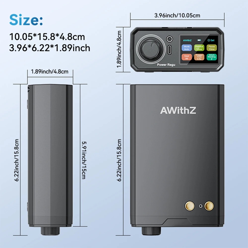 Spot Welder 18650 Battery Pack - Портативный аппарат для точечной сварки Awithz