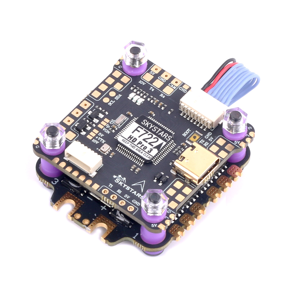 Fpv Flight Controller F7 Stack 60A - Контроллер полета SKYSTARS F7 и AM32
