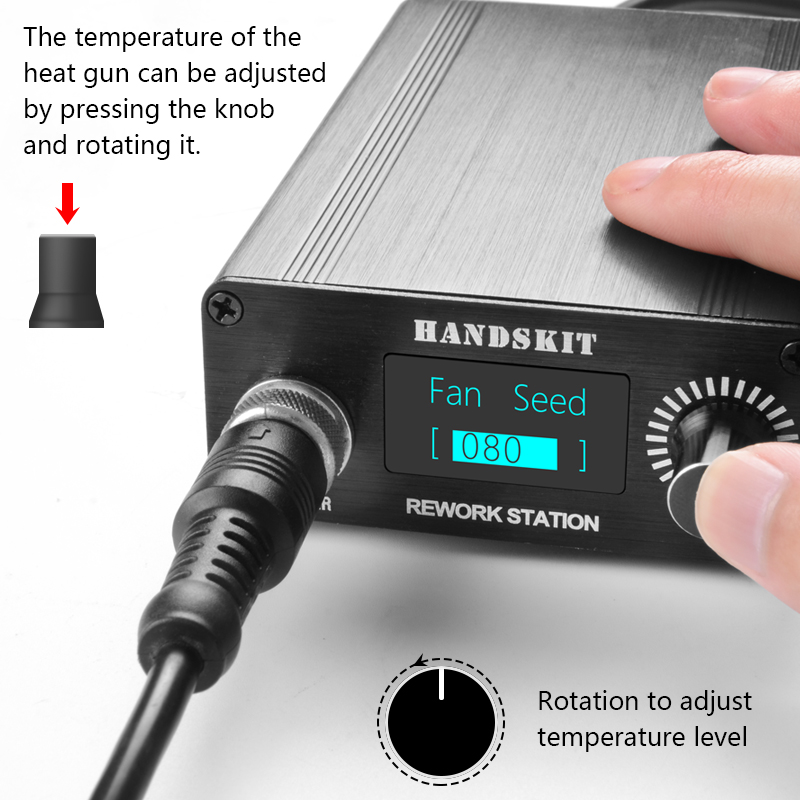 T12 тепловые пистолеты OLED ци – обзор и цена Hot Air Rework Station T12