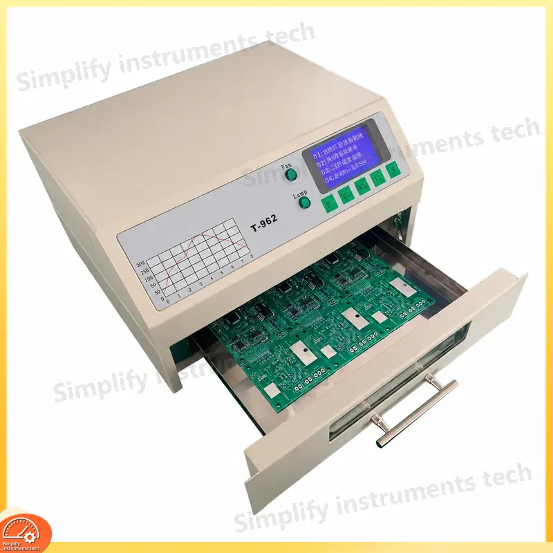 Инфракрасная паяльная станция  – обзор и цена Reflow Oven Pcb T962