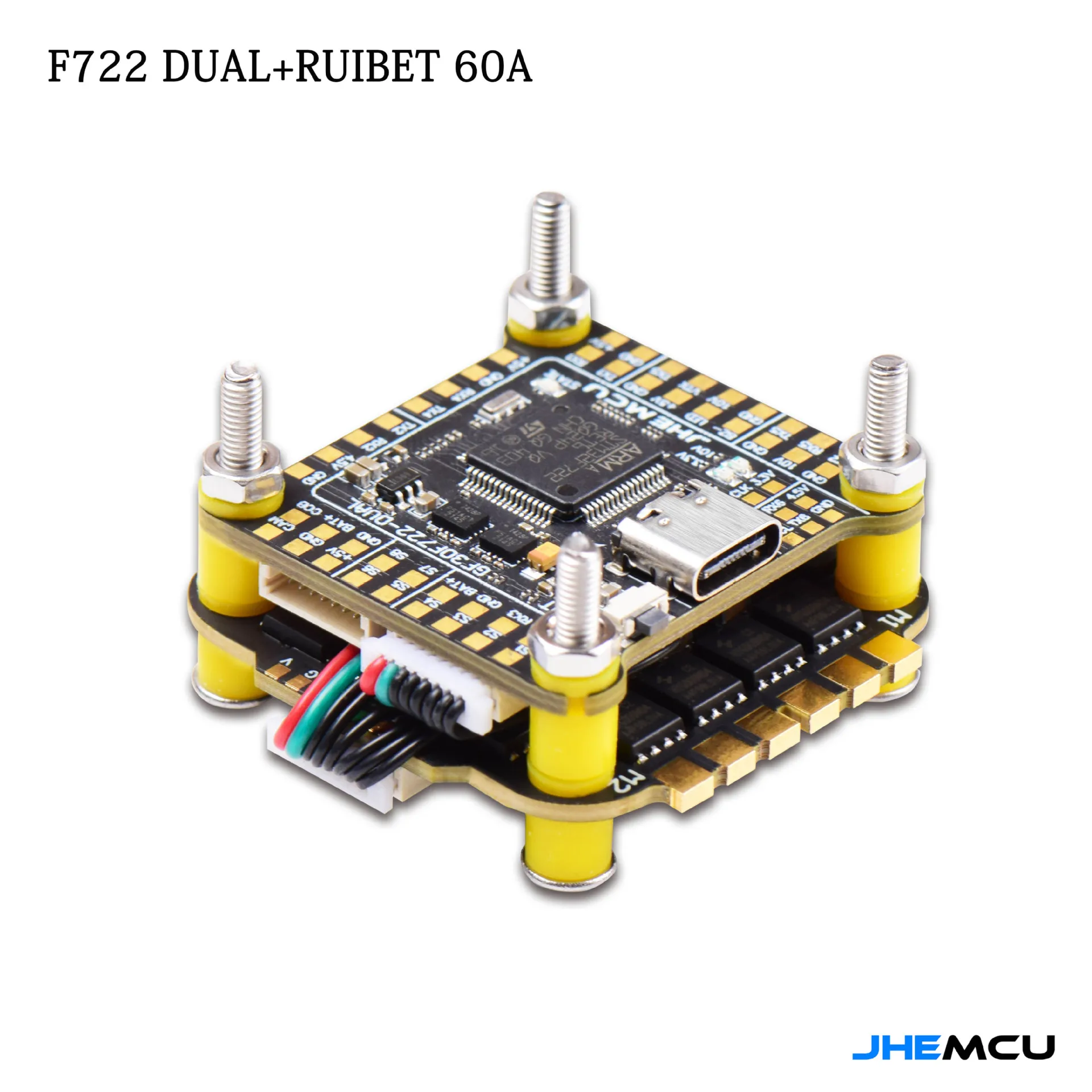 Полетный стек BoMaSJHEMCU FPV  – обзор и цена Fpv Flight Controller F7 Stack 60A