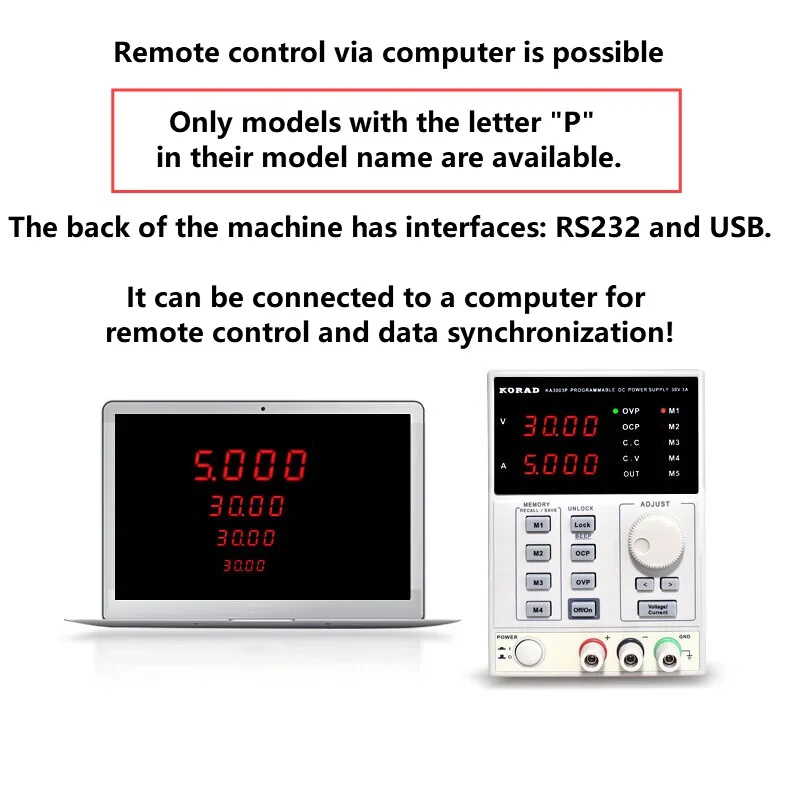 Линейный стабилизированный ист – обзор и цена Programmable Dc Power Supply 30V 10A
