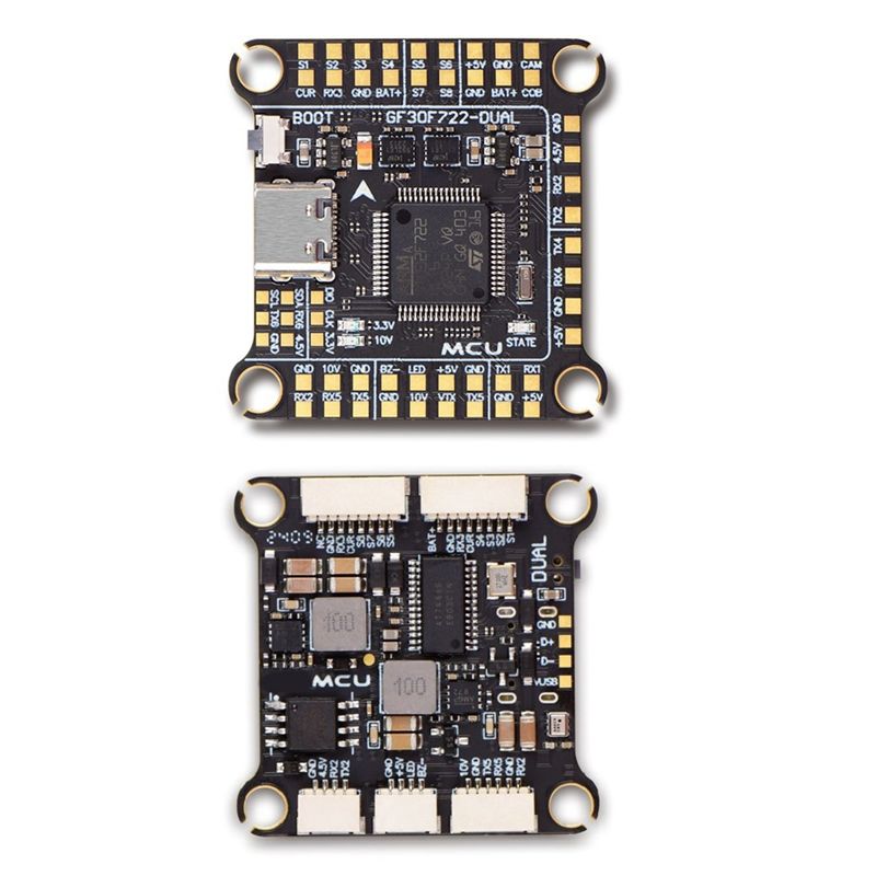 B05C-F7 FC&ESC FPV-стек F722,  – обзор и цена Fpv Flight Controller F7 Stack 60A