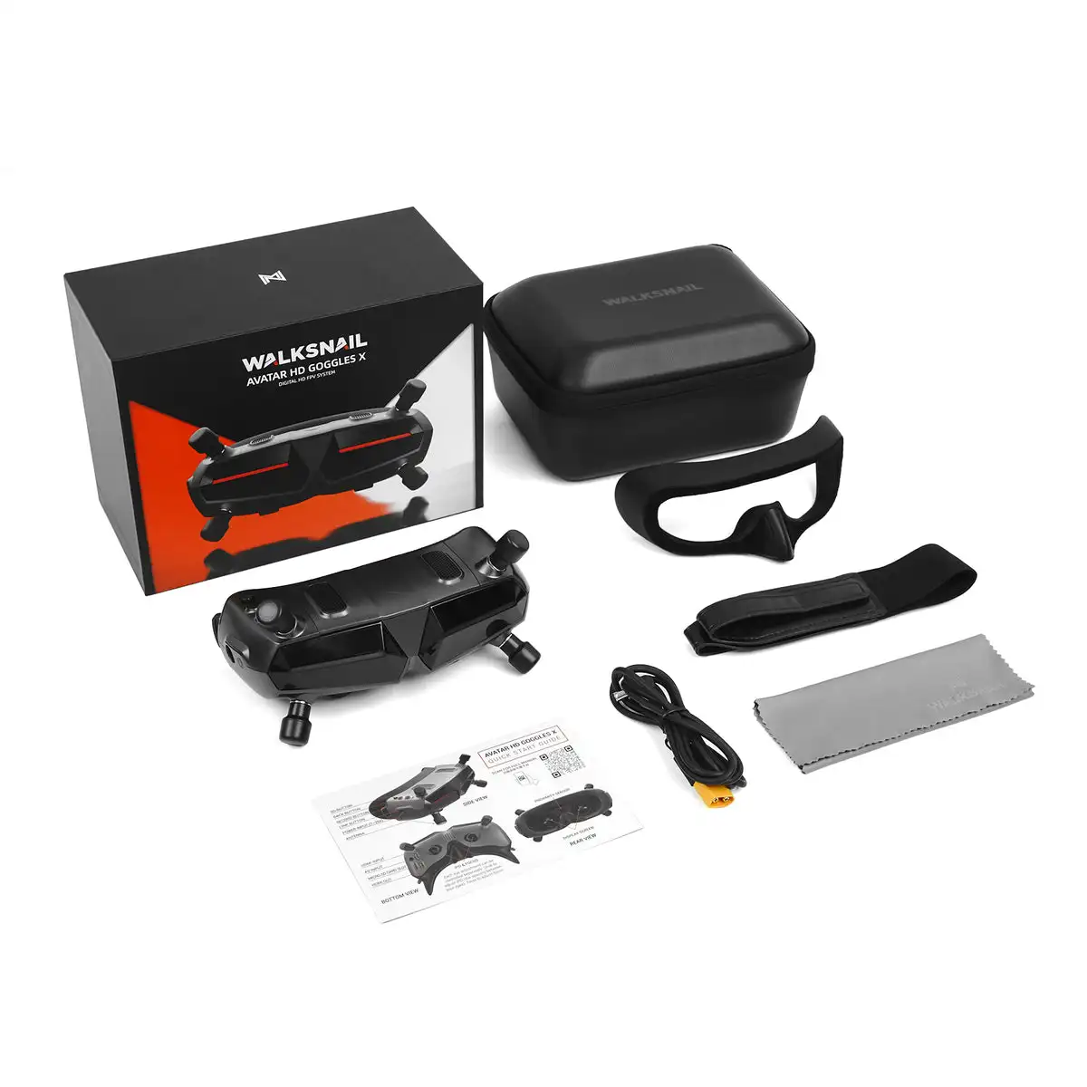 Очки Walksnail Avatar HD Goggl – обзор и цена Fpv Goggles Walksnail Avatar Hd