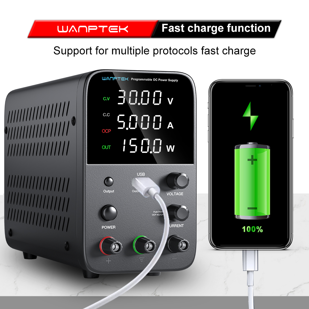 Лабораторный источник питания  – обзор и цена Programmable Dc Power Supply 30V 10A