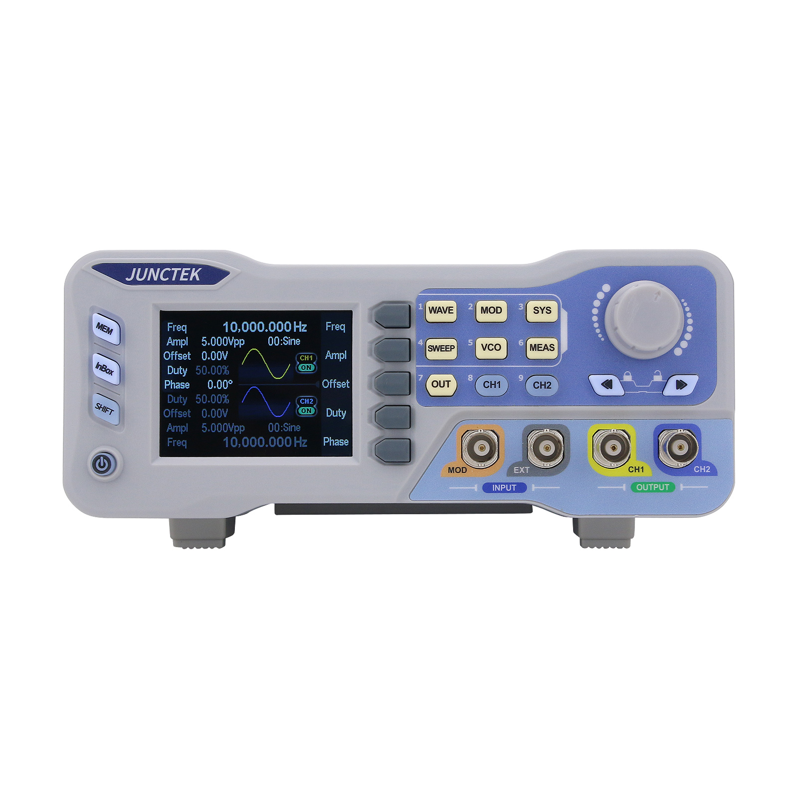 JDS8060 60 МГц двухканальный г – обзор и цена Function Arbitrary Waveform Generator