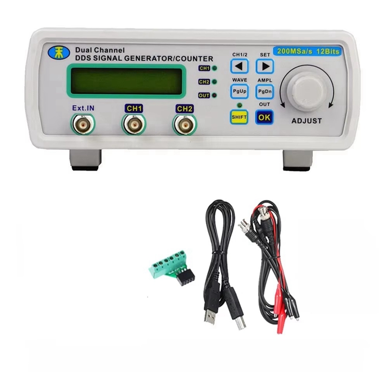 MHS5200A Цифровой генератор си – обзор и цена Function Arbitrary Waveform Generator