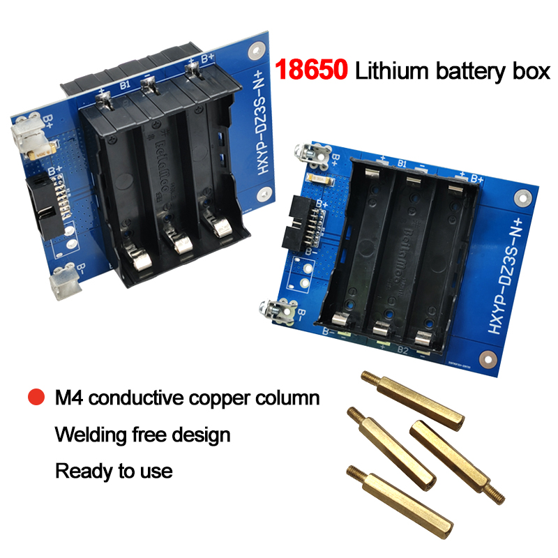DIY 12В 3S Корпус для аккумуля – обзор и цена Spot Welder 18650 Battery Pack