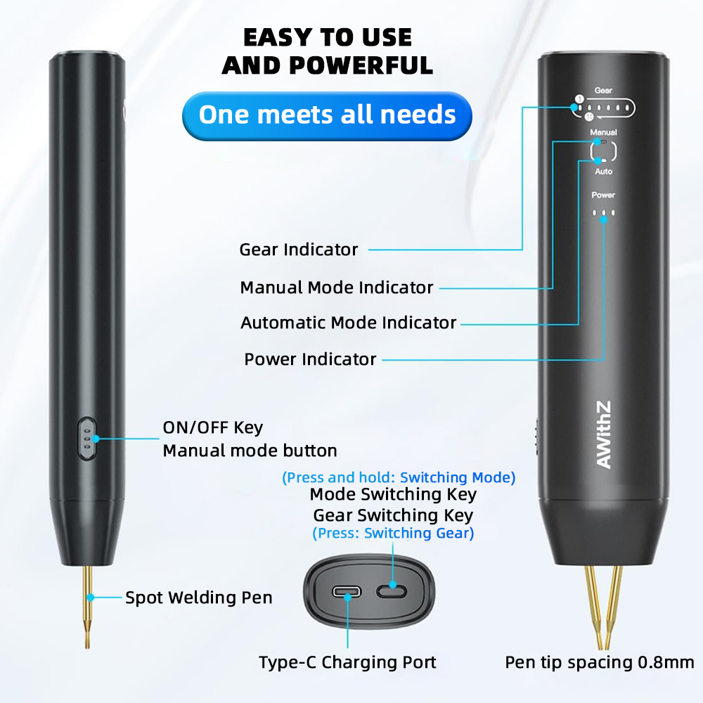 Портативный аккумулятор Awithz – обзор и цена Spot Welder 18650 Battery Pack