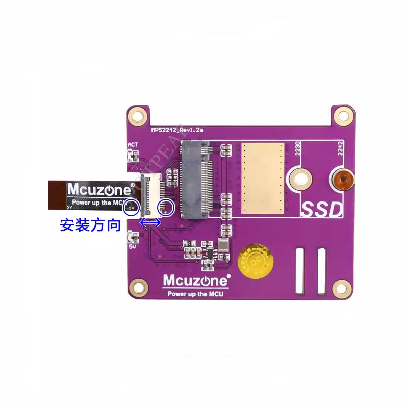 Кабель PCIE FPC для Raspberry  – обзор и цена Raspberry Pi 5 8Gb Kit