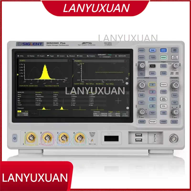 Цифровые осциллографы SDS2104X – обзор и цена Digital Storage Oscilloscope 100Mhz