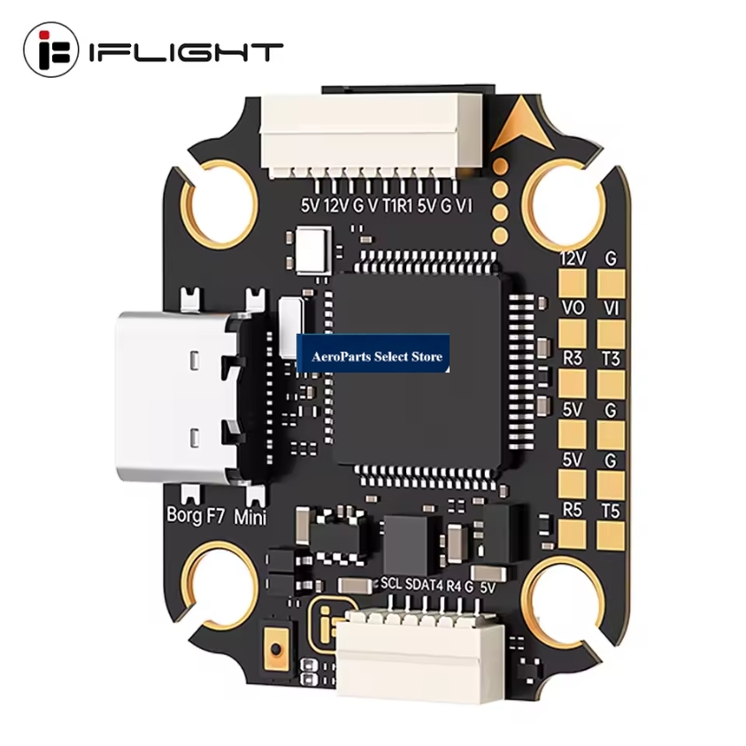 Полетный контроллер APartsIFli – обзор и цена Fpv Flight Controller F7 Stack 60A