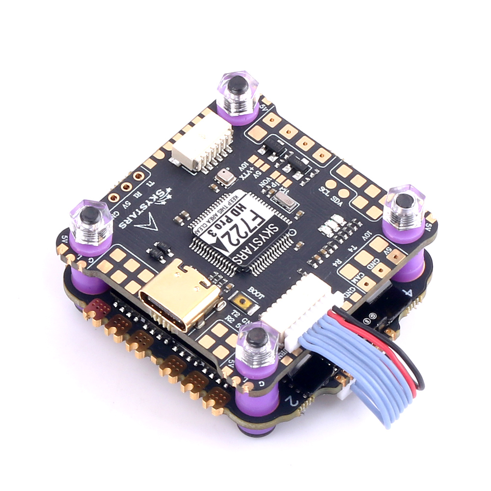 Контроллер полета SKYSTARS F7  – обзор и цена Fpv Flight Controller F7 Stack 60A