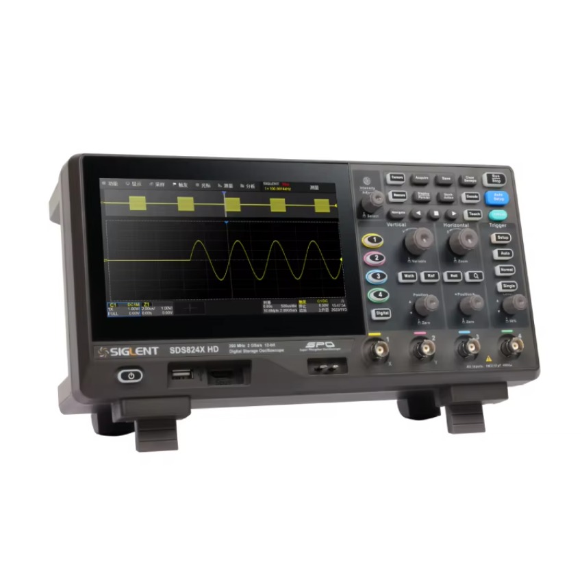 Цифровой осциллограф SIGLENT S – обзор и цена Digital Storage Oscilloscope 100Mhz