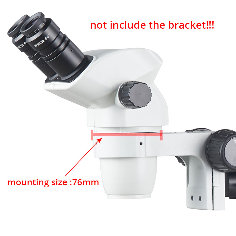 Микроскопическая головка с зум – обзор и цена Stereo Trinocular Microscope Pcb